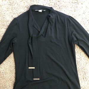Michael Kira Black Dress Shirt